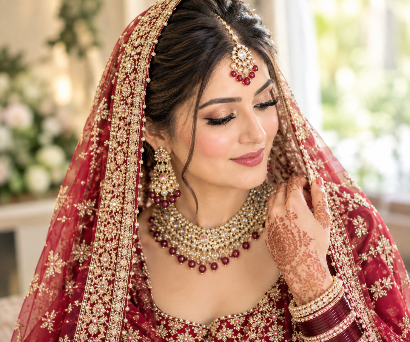 Bridal Makeup work sample